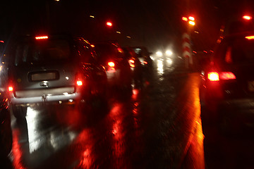 Image showing night traffic