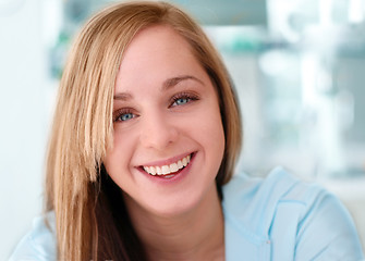 Image showing Happy smiling girl