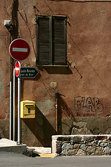 Image showing corsican houses and buildings