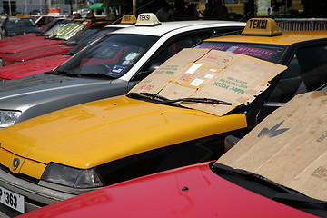 Image showing Parked cars