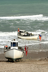 Image showing fishing boats