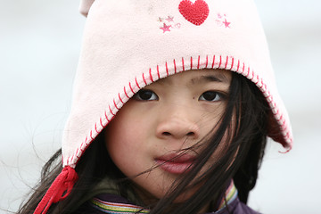 Image showing cute child with hat