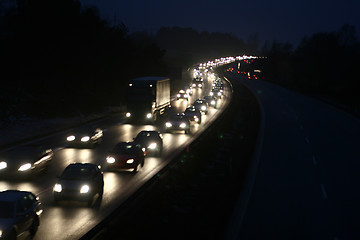 Image showing night traffic