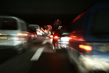 Image showing night traffic