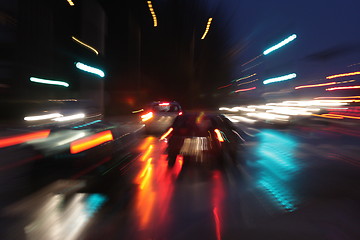 Image showing night traffic