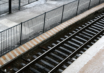 Image showing Railway tracks