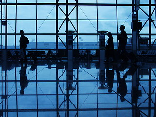 Image showing Airport in Brussels