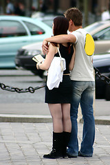 Image showing tourists in paris