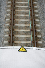 Image showing Railway tracks