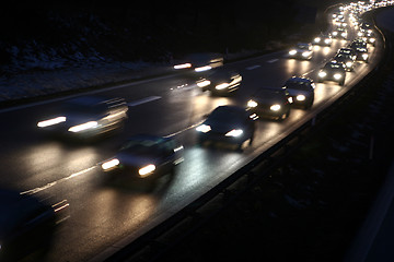 Image showing night traffic