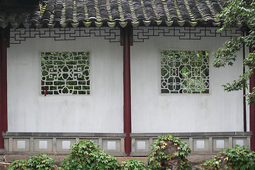 Image showing Asian garden