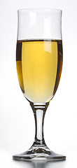 Image showing Glass of vine