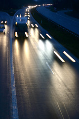 Image showing night traffic