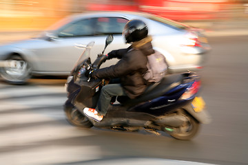 Image showing traffic in paris