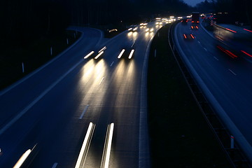 Image showing night traffic