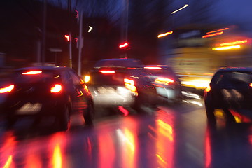 Image showing night traffic