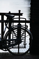 Image showing Bikes in Amsterdam