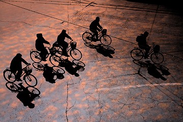 Image showing Biking in bejing