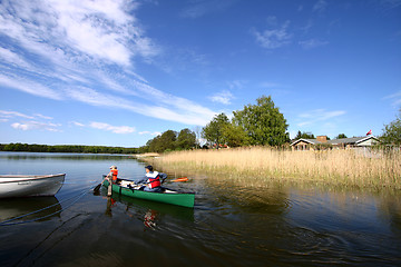 Image showing lake fun