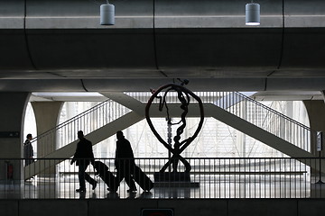 Image showing Airport in Paris Charles de Gaulle