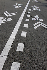 Image showing Bike sign