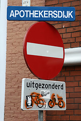 Image showing Traffic signs