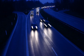 Image showing night traffic