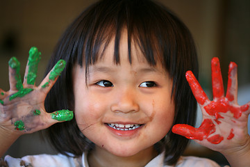 Image showing children expressions