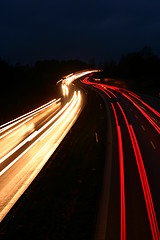 Image showing night traffic