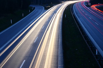 Image showing night traffic