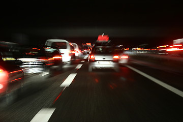 Image showing night traffic