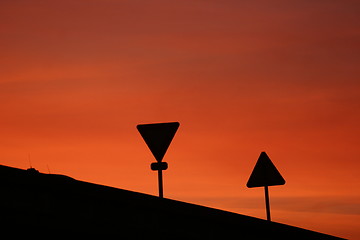 Image showing Traffic signs