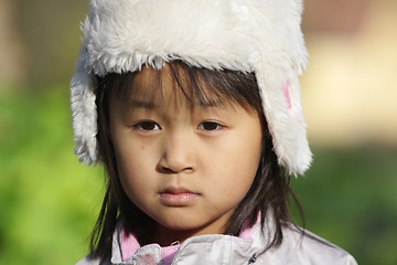 Image showing cute child with hat