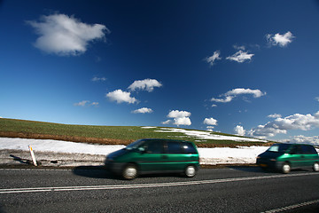 Image showing night traffic