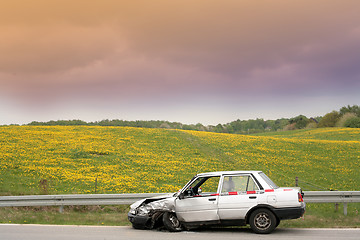 Image showing car crash