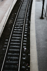 Image showing Railway tracks