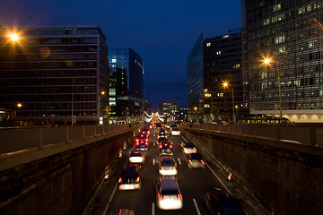 Image showing night traffic