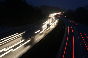 Image showing night traffic