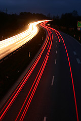 Image showing night traffic