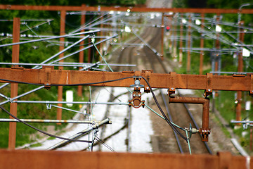 Image showing Railway infrastructure