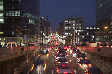 Image showing night traffic