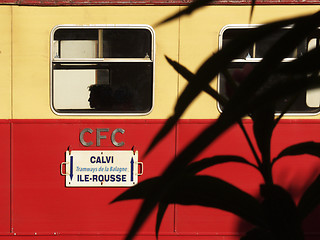 Image showing Corsica: Train Calvi to Ile Rousse