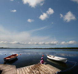 Image showing lake fun