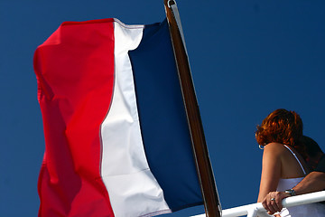 Image showing French flag