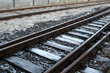 Image showing Railway tracks