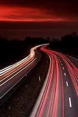 Image showing night traffic