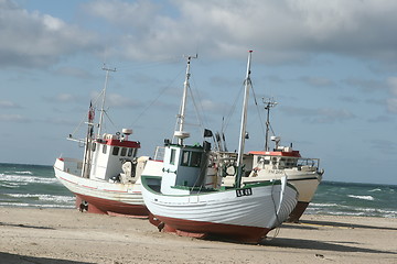 Image showing Fishing boat in Denmark