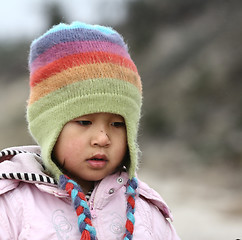 Image showing cute child with hat