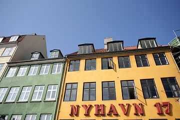 Image showing nyhahvn in copenhagen