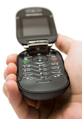 Image showing Open Cell Phone